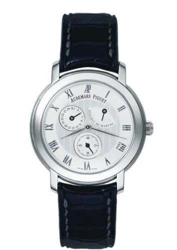 Audemars Piguet Jules Audemars Small Seconds & Power Reserve White Gold / Silver