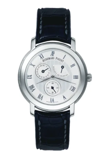 Audemars Piguet Audemars Piguet - 25955BC.OO.D002CR.01 Jules Audemars Small Seconds & Power Reserve White Gold / Silver
