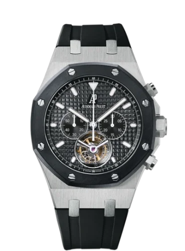 Audemars Piguet - 26377SK.OO.D002CA.01 Royal Oak 26377 Tourbillon Chronograph Stainless Steel / Ceramic