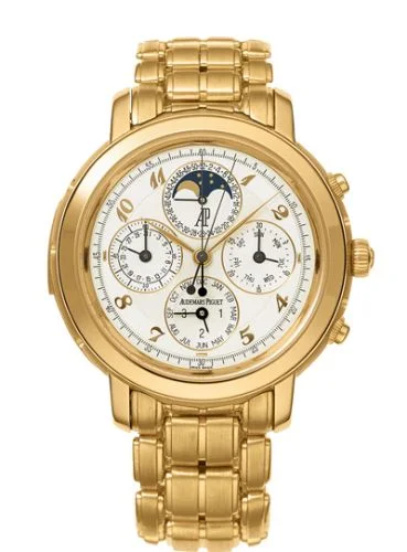 Audemars Piguet - 25984BA.OO.1138BA.01 Jules Audemars 25984 Grande Complication Yellow Gold / White Breguet / Bracelet