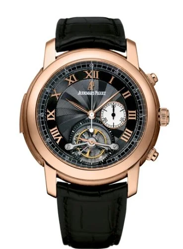 Audemars Piguet Jules Audemars Minute Repeater Tourbillon Chronograph Pink Gold / Black