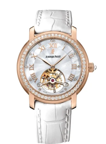 Audemars Piguet Audemars Piguet - 26084OR.ZZ.D016CR.01 Jules Audemars Tourbillon Pink Gold / Diamond / MOP