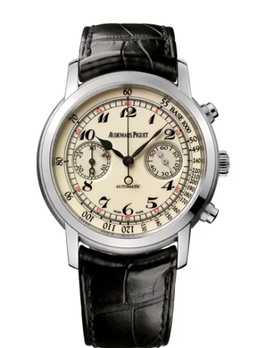 Audemars Piguet Audemars Piguet - 26100BC.OO.D002CR.01 Jules Audemars 26100 Chronograph White Gold / Creme Vintage