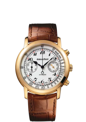Audemars Piguet Audemars Piguet - 26100OR.OO.D088CR.01 Jules Audemars 26100 Chronograph Pink Gold / White Vintage