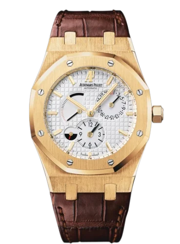 Audemars Piguet Audemars Piguet - 26120BA.OO.D088CR.01 Royal Oak Dual Time Yellow Gold / Strap