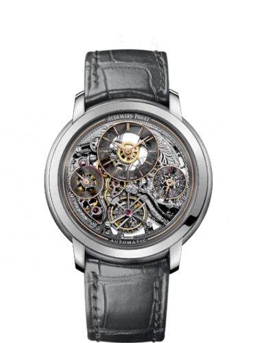 Audemars Piguet Audemars Piguet - 26143PT.OO.D005CR.01 Jules Audemars 26143 Tourbillon Openworked Platinum