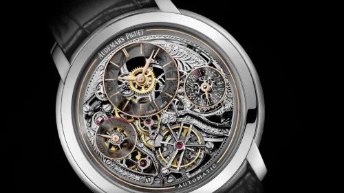 Audemars Piguet Audemars Piguet - 26143PT.OO.D005CR.01 Jules Audemars 26143 Tourbillon Openworked Platinum