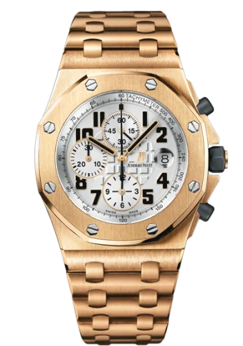 Audemars Piguet - 26170OR.OO.1000OR.01 Royal Oak Offshore 26170 Chronograph Pink Gold