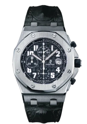 Audemars Piguet - 26170ST.OO.D101CR.03 Royal Oak OffShore 26170 Chronograph Black Themes / Strap
