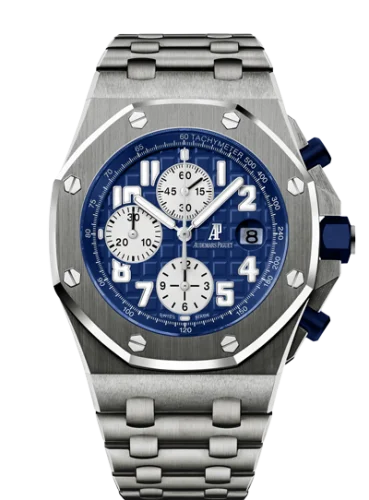 Audemars Piguet - 26170TI.OO.1000TI.04 Royal Oak Offshore 26170 Chronograph Titanium / Blue