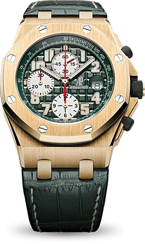 Audemars Piguet - 26194BA.OO.D038CR.01 Royal Oak OffShore 26194 Montenapoleone Yellow Gold