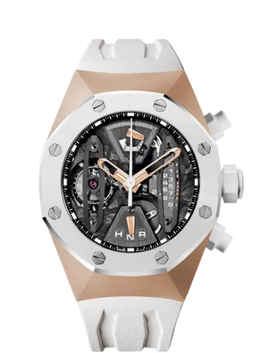 Audemars Piguet Royal Oak Concept 26223 Tourbillon Chronograph Pink Gold / White Ceramic