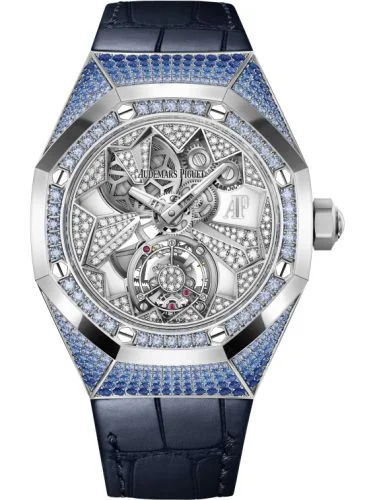 Audemars Piguet - 26227BC.SS.D326CR.01 Audemars Piguet Royal Oak Concept Flying Tourbillon White Gold / Sapphire - Diamond