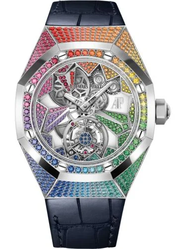 Audemars Piguet - 26227BC.YY.D326CR.01 Audemars Piguet Royal Oak Concept Flying Tourbillon White Gold / Rainbow