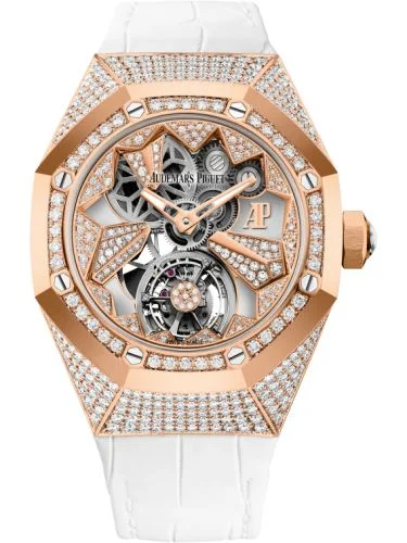 Audemars Piguet - 26227OR.ZZ.D011CR.01 Audemars Piguet Royal Oak Concept Flying Tourbillon Pink Gold / Diamond