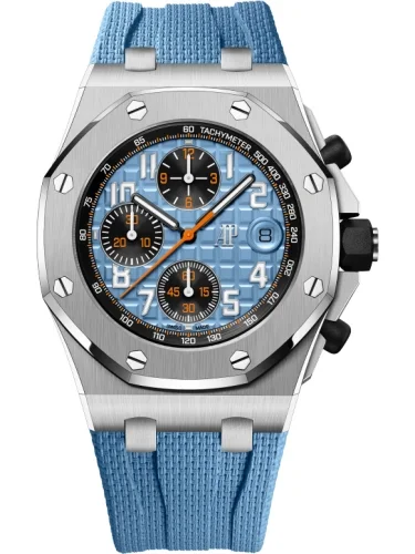 Audemars Piguet Audemars Piguet - 26238ST.OO.A340CA.01 Royal Oak Offshore Stainless Steel / Blue / Rubber