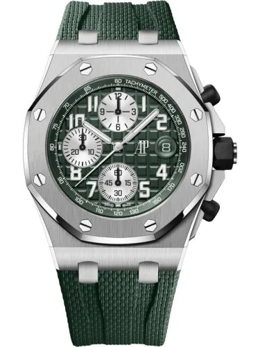 Audemars Piguet Royal Oak Offshore Titanium / Khaki / Rubber