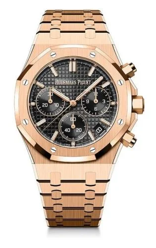 Audemars Piguet - 26240OR.OO.1320OR.02 Royal Oak Chronograph 41 Pink Gold / Black / 50th Anniversary