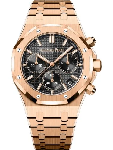 Audemars Piguet - 26240OR.OO.1320OR.06 Royal Oak Chronograph 41 Pink Gold / Black