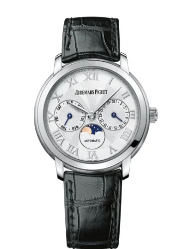 Audemars Piguet Jules Audemars Day & Date White Gold / Silver