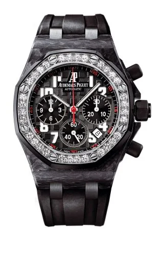 Audemars Piguet - 26267FS.ZZ.D002CA.01 Royal Oak OffShore 26267 Lady Chronograph Forged Carbon