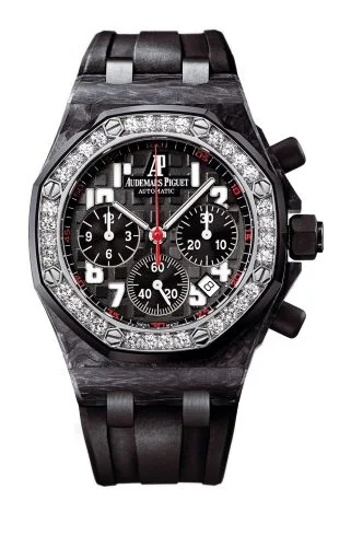 Audemars Piguet - 26267FS.ZZ.D002CA.02 Royal Oak OffShore 26267 Lady Chronograph Forged Carbon