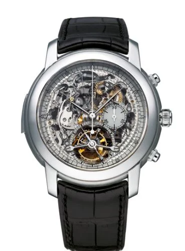 Audemars Piguet Jules Audemars Minute Repeater Tourbillon Chronograph Platinum / Openworked