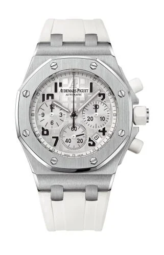 Audemars Piguet - 26283ST.OO.D010CA.01 Royal Oak OffShore 26283 Lady Chronograph White