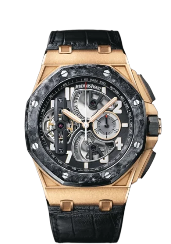 Audemars Piguet Audemars Piguet - 26288OF.OO.D002CR.01 Royal Oak Offshore Tourbillon Chronograph Pink Gold