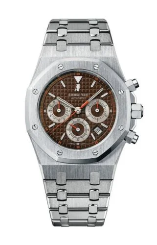 Audemars Piguet - 26300ST.OO.1110ST.08 Royal Oak 26300 Chronograph Stainless Steel / Brown
