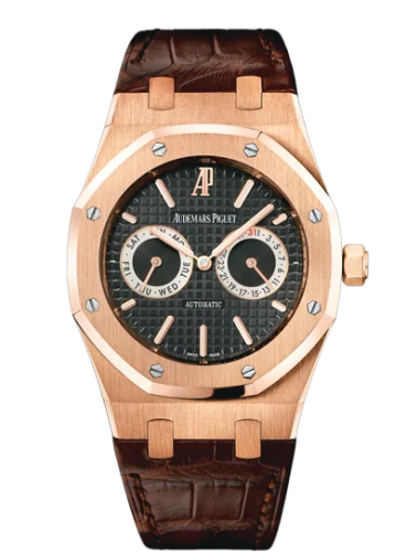 Audemars Piguet - 26330OR.OO.D088CR.01 Royal Oak 262330 Day & Date Pink Gold / Strap