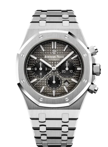 Audemars Piguet - 26332PT.OO.1220PT.01 Royal Oak Chronograph 41 Platinum / Smoked Slate / Bracelet