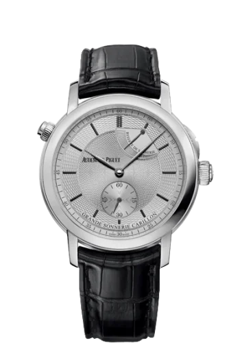 Audemars Piguet - 26344PT.OO.D002CR.01 Jules Audemars 26344 Grande Sonnerie Carillon Platinum / Silver