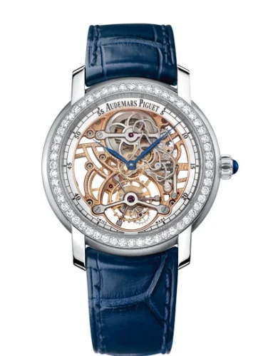 Audemars Piguet Audemars Piguet - 26357PT.ZZ.D028CR.01 Jules Audemars Tourbillon Platinum / Diamond / Openworked