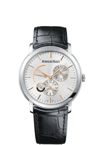Audemars Piguet Audemars Piguet - 26380BC.OO.D002CR.01 Jules Audemars 15180 Dual Time White Gold / Silver