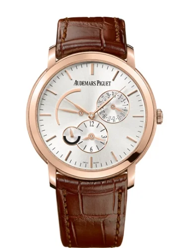 Audemars Piguet Audemars Piguet - 26380OR.OO.D088CR.01 Jules Audemars 26380 Dual Time Pink Gold / Silver