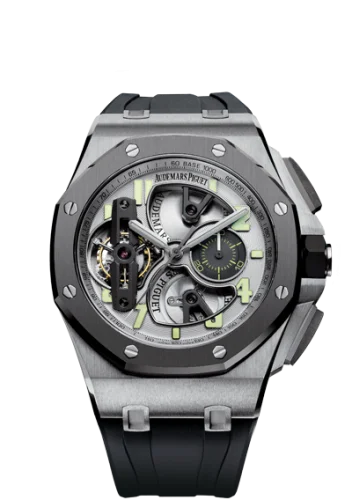 Audemars Piguet Audemars Piguet - 26387IO.OO.D002CA.01 Royal Oak Offshore Tourbillon Chronograph Titanium