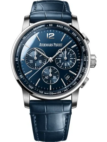 Audemars Piguet - 26393BC.OO.A321CR.01 CODE 11.59 Chronograph Selfwinding White Gold / Blue