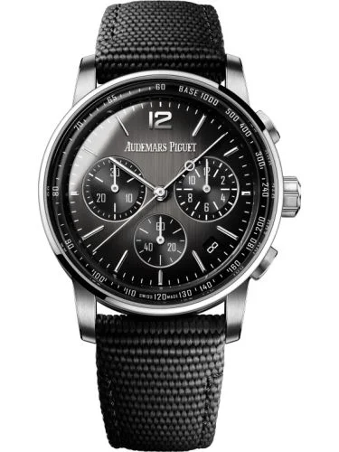 Audemars Piguet - 26393NB.OO.A002KB.01 CODE 11.59 Chronograph Selfwinding White Gold / Ceramic / Grey / Fabric