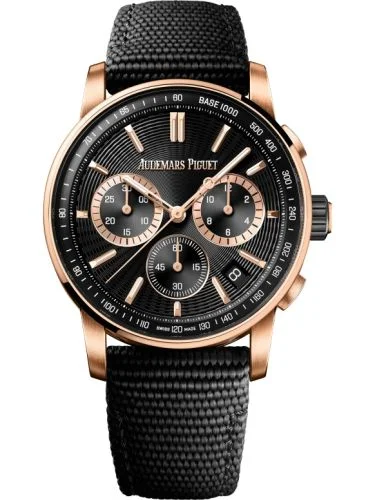 Audemars Piguet - 26393NR.OO.A002KB.02 CODE 11.59 Chronograph Selfwinding Pink Gold / Ceramic / Black