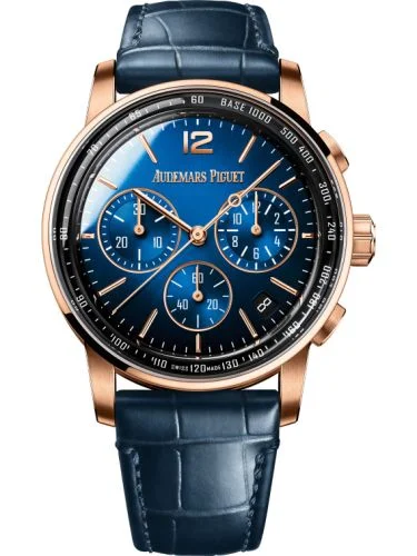 Audemars Piguet - 26393OR.OO.A028CR.01 CODE 11.59 Chronograph Selfwinding Pink Gold / Blue