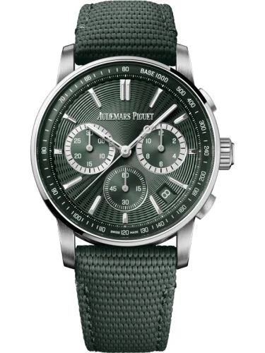 Audemars Piguet - 26393ST.OO.A056KB.01 CODE 11.59 Chronograph Selfwinding Stainless Steel / Green