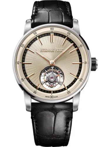 Audemars Piguet CODE 11.59 Tourbillon Selfwinding White Gold - Ceramic / Beige