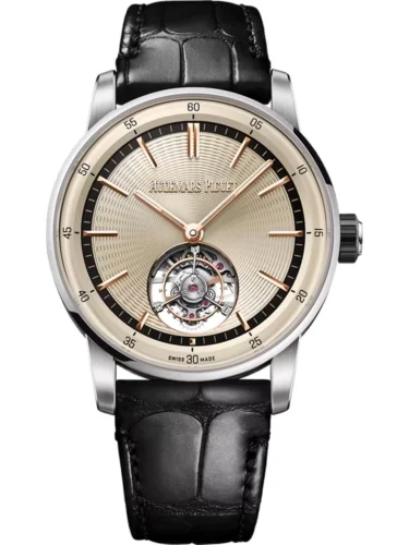 Audemars Piguet Audemars Piguet - 26396NB.OO.D002CR.01 CODE 11.59 Tourbillon Selfwinding White Gold - Ceramic / Beige