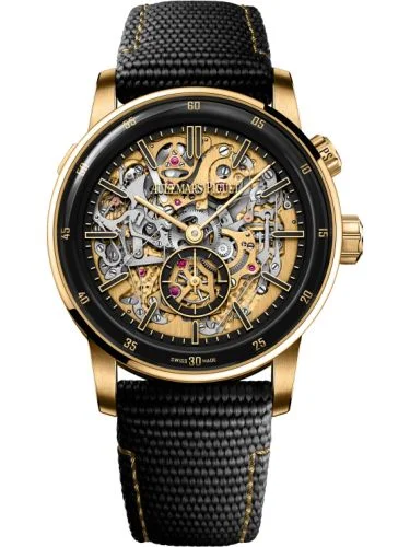 Audemars Piguet - 26397QA.OO.D002KB.01 CODE 11.59 Grande Sonnerie Carillon Supersonnerie Ceramic - Yellow Gold / Skeleton