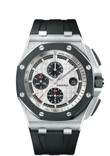 Audemars Piguet - 26400SO.OO.A002CA.01 Royal Oak Offshore 44 Stainless Steel / Ceramic / Silver / Rubber