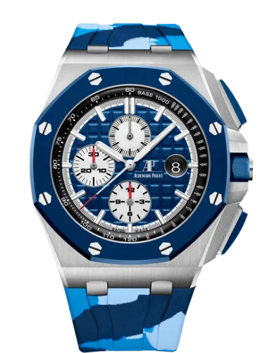 Audemars Piguet - 26400SO.OO.A335CA.01 Royal Oak Offshore 44 Stainless Steel / Ceramic / Marine / Rubber