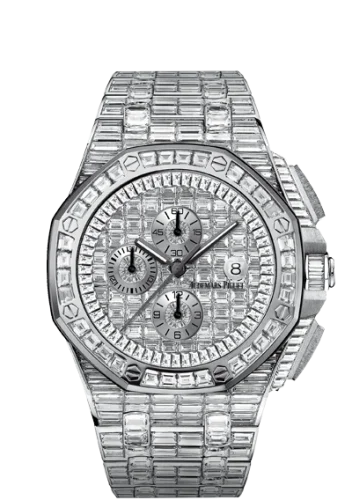 Audemars Piguet - 26403BC.ZZ.8044BC.01 Royal Oak Offshore 26403 Full Baguette