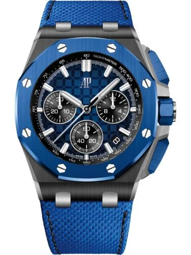 Audemars Piguet - 26420CE.OO.A043VE.01 Royal Oak Offshore 43 Ceramic - Blue Ceramic / Blue