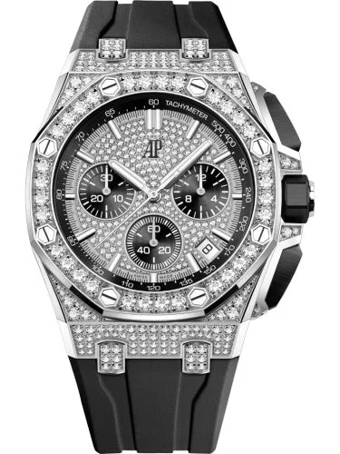Audemars Piguet - 26423BC.ZZ.D002CA.01 Royal Oak Offshore 43 White Gold - Diamond / Diamond